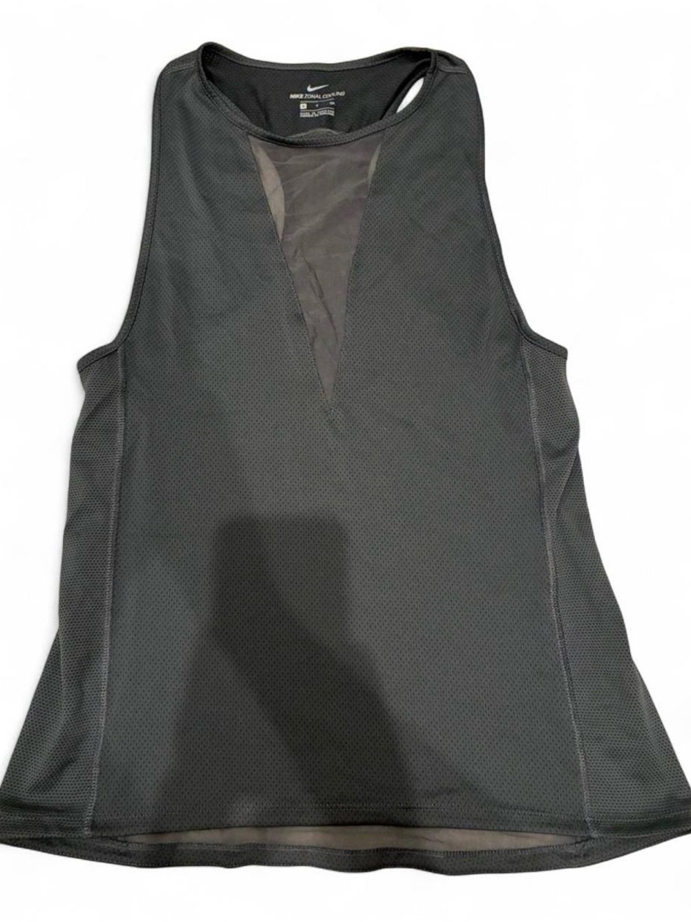 Grey Nike Workout Top